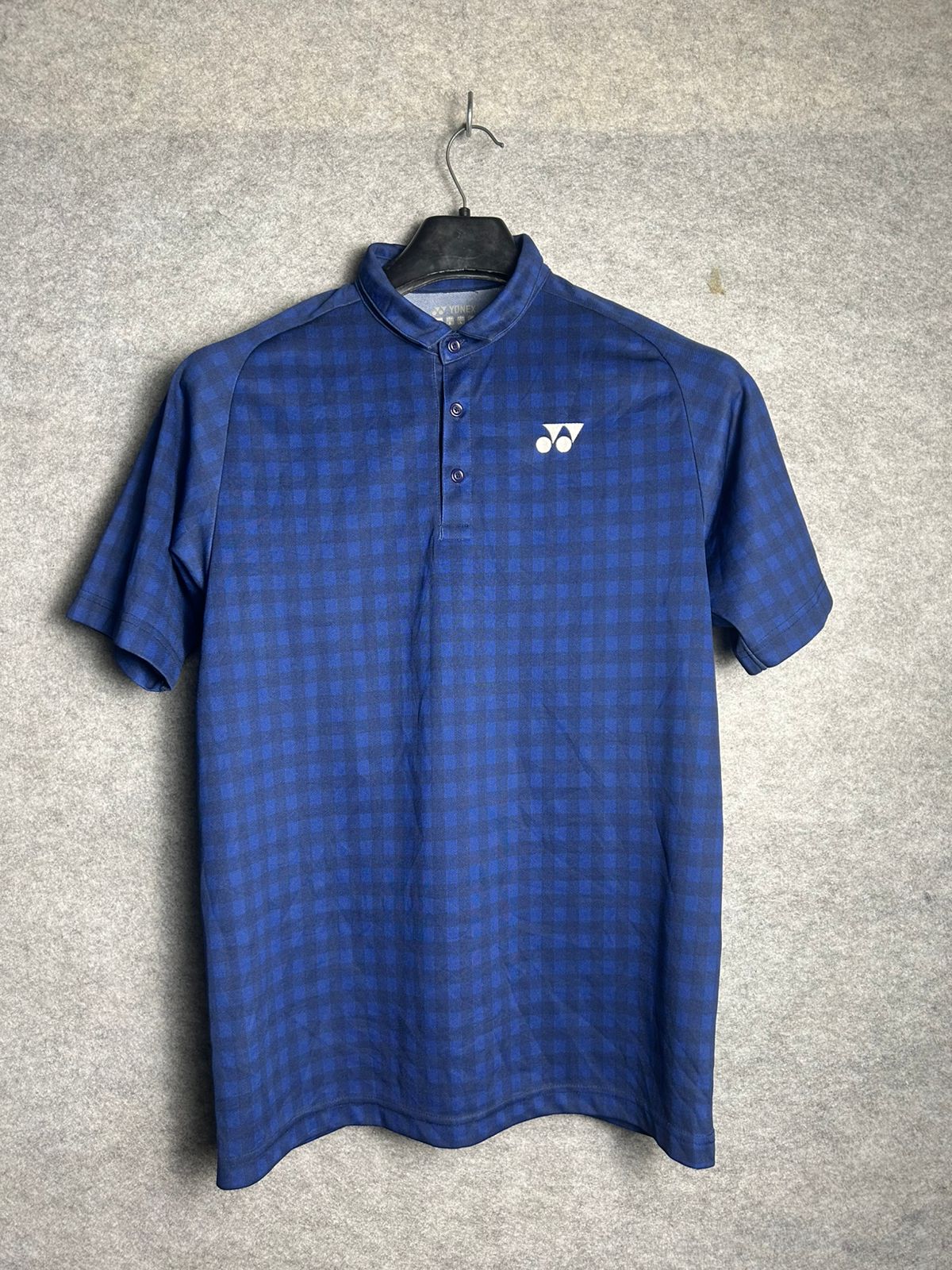 Yonex Blue Box Printed Polo - Large