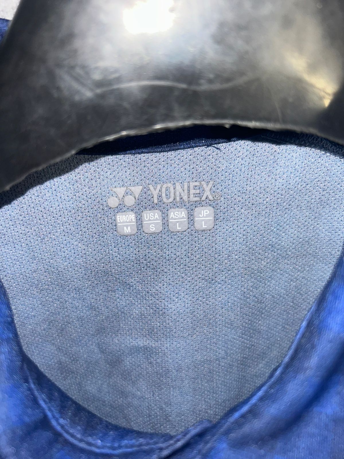 Yonex Blue Box Printed Polo - Large