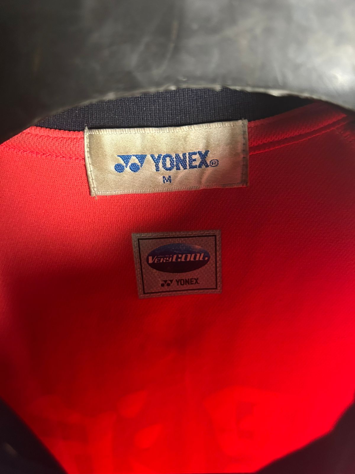 Yonex Red/ Purple Polo - Medium