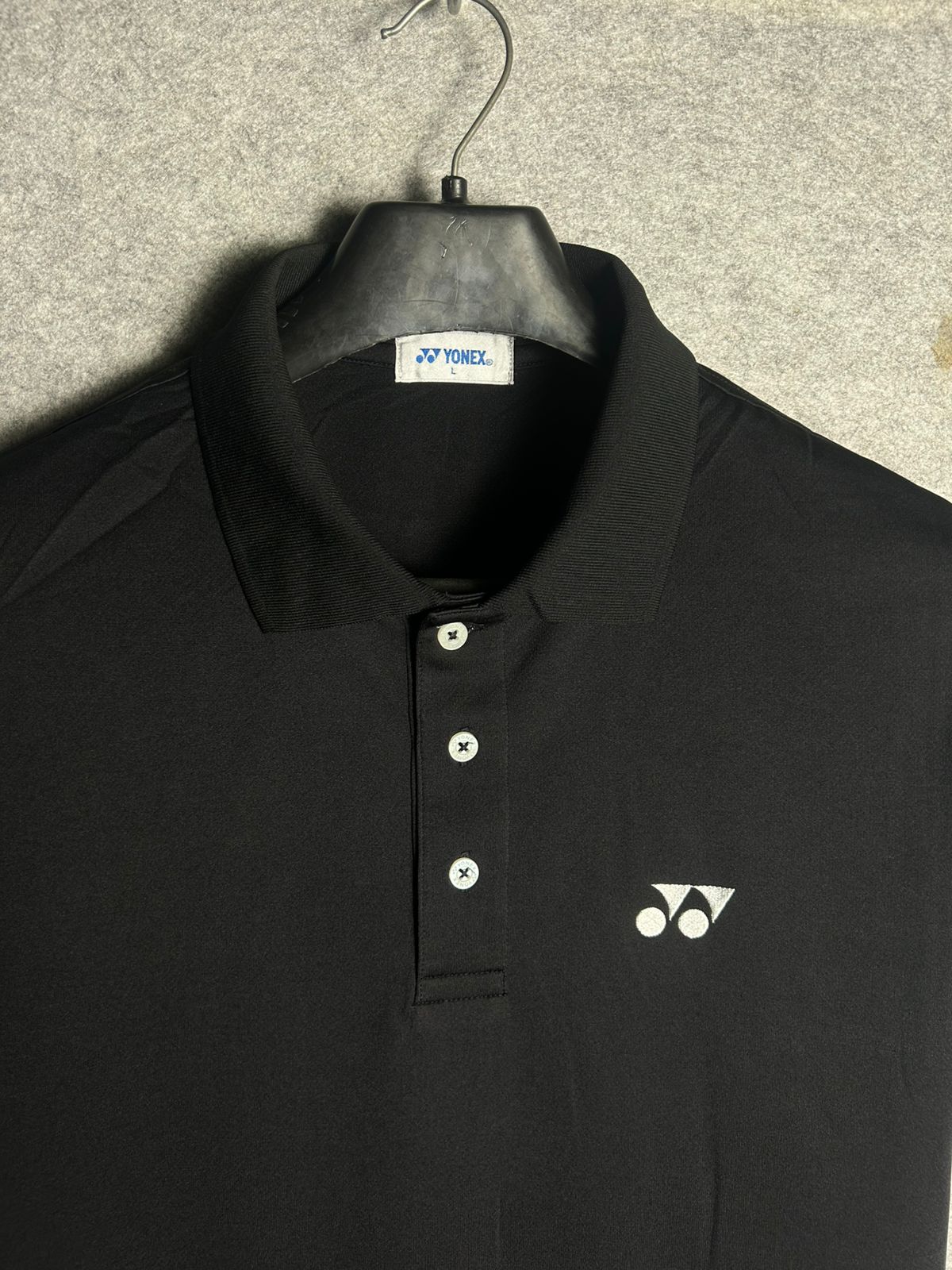 Yonex Black Polo - Large
