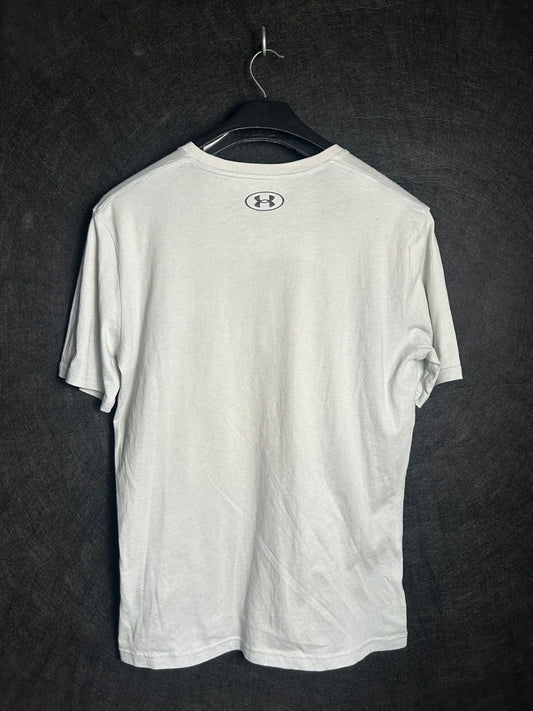 Under Armour Plain White Tee - Large