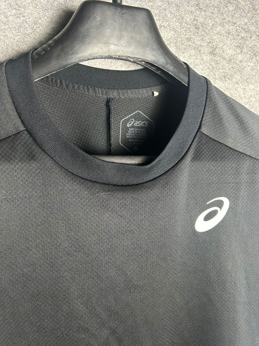 Asics Black & White R-Tee - Large