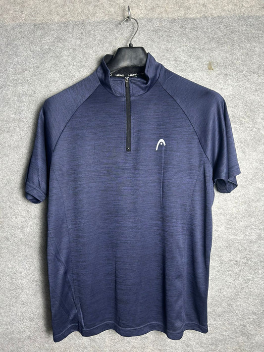 Head Blue Half Zip - Large
