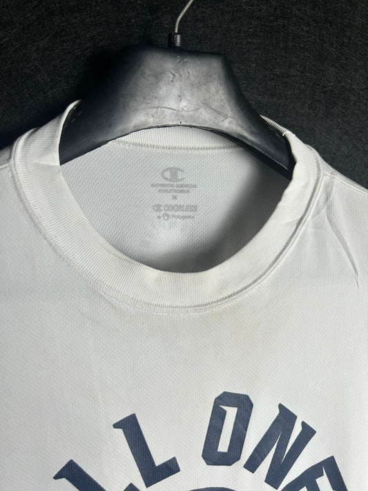 Champion White Round Tee - Medium