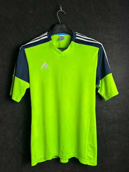 Adidas Neon Green T - Shirt - Medium
