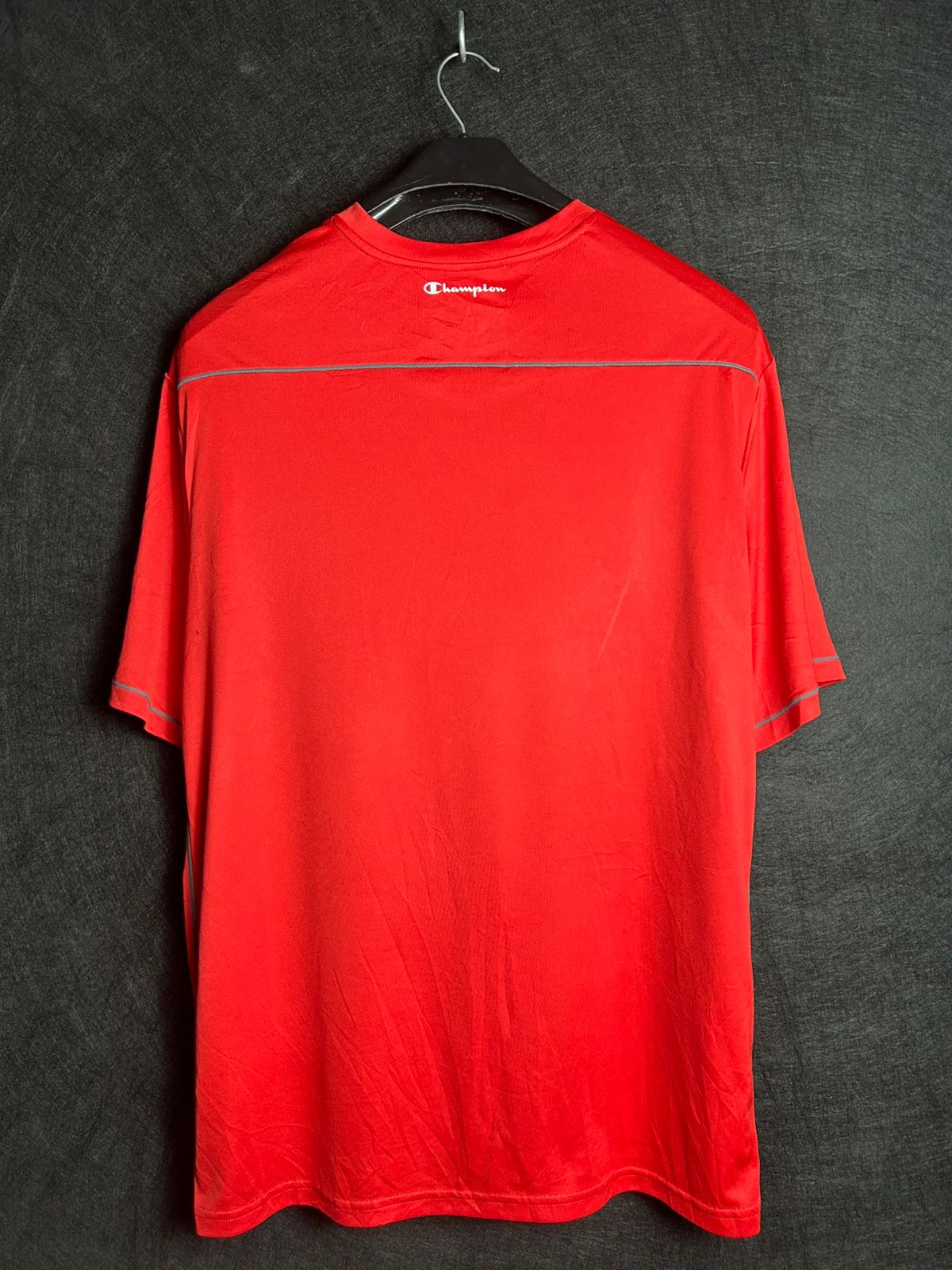 Champion Double Dry Red Round T Shirt  - XL