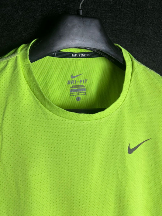 Nike Dry Fit Neon Tee - Large