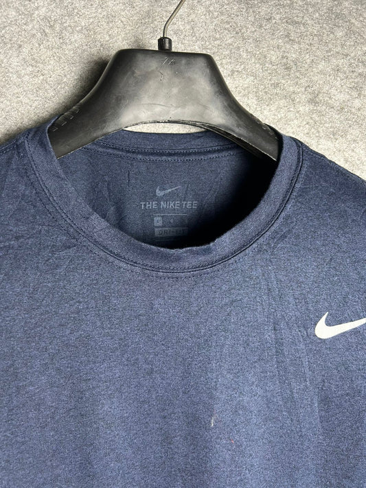 The Nike Tee Navy Blue Shirt - Large