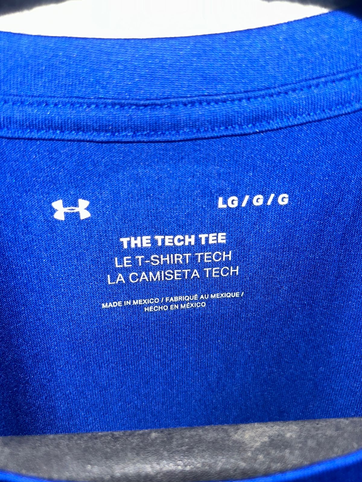Under Armour The Tech Tee Royal Blue - XL
