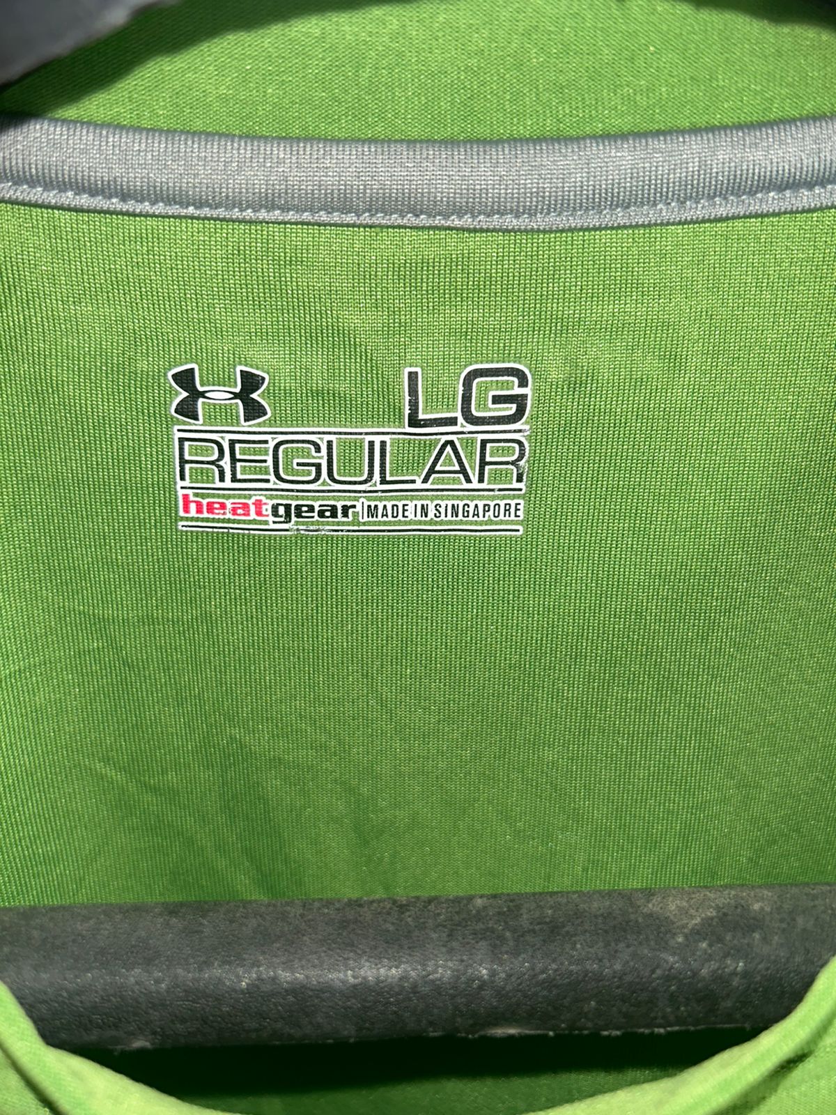 Under Armour HeatGear Regular Green Shirt - XL