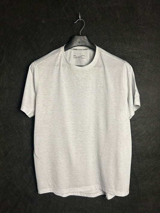 Under Armour HeatGear White Tee - Large