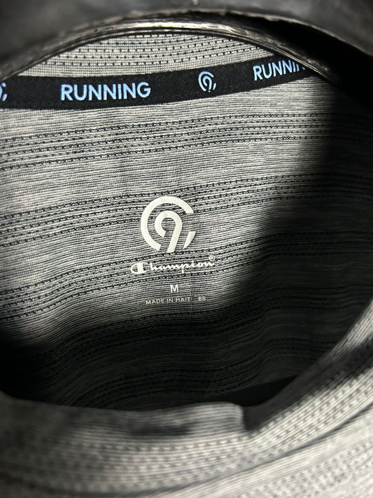 Champion RUNNING Gray Tee - Medium