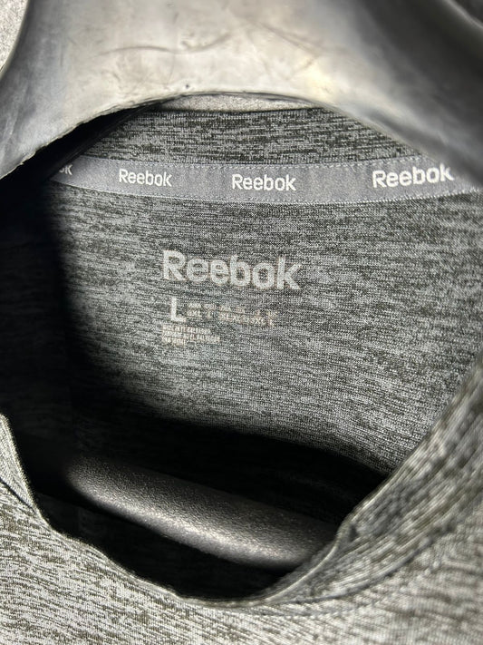 Reebok Gray Round Tee - Large