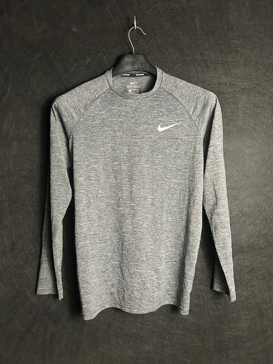 Nike Swim Gray Full Sleeves - Small
