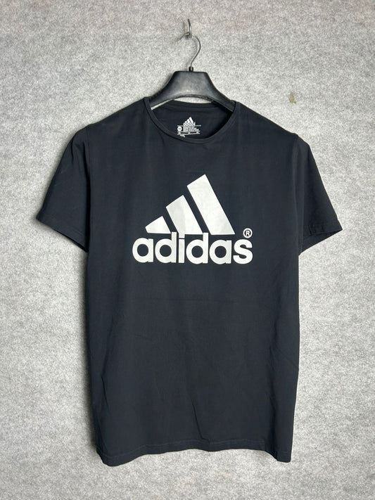 Adidas Athletic Cut Black T Shirt - XXL