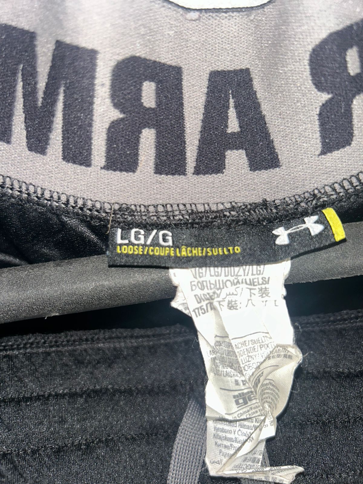 Under Armour Black Trouser - Large