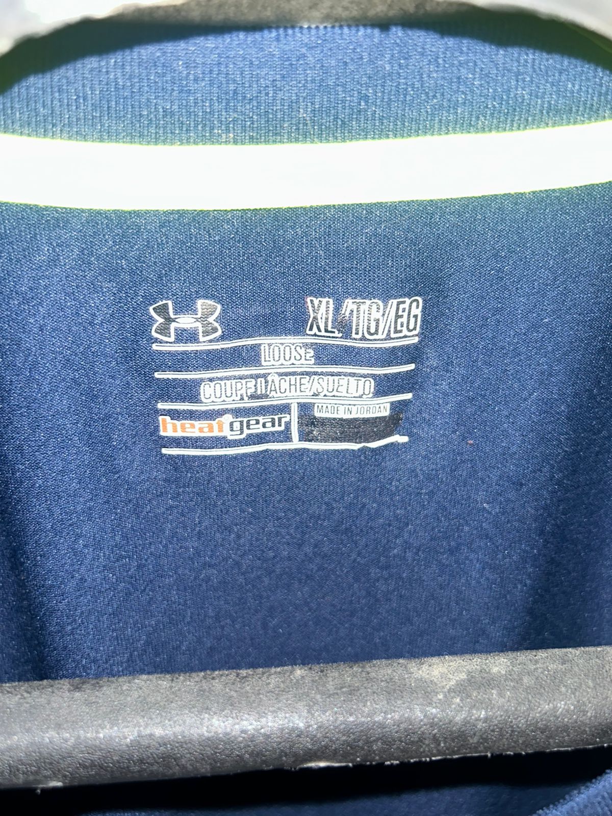 Under Armour Heat Gear Loose Blue - XL