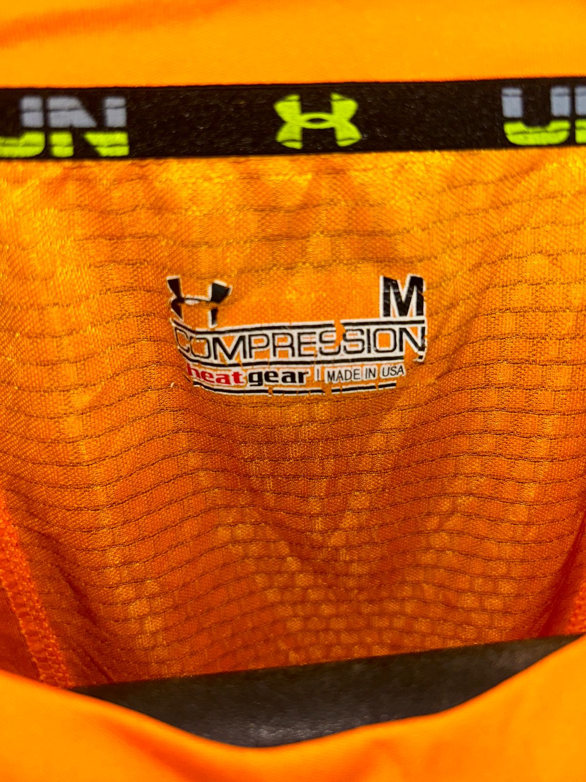 Under Armour Heat Gear Compression Orange - Medium