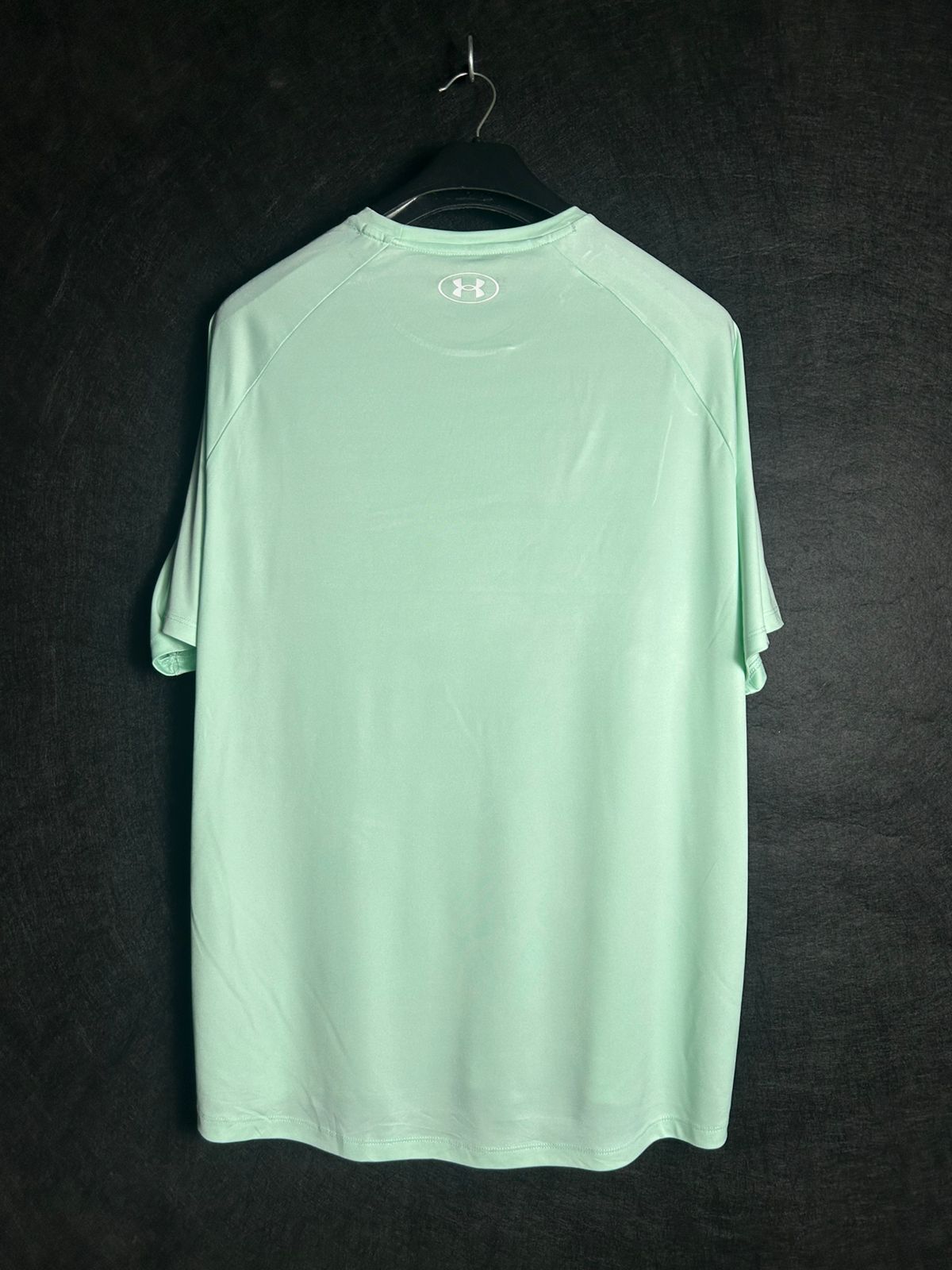 Under Armour Loose Light Grayish Green Round Tee - XL