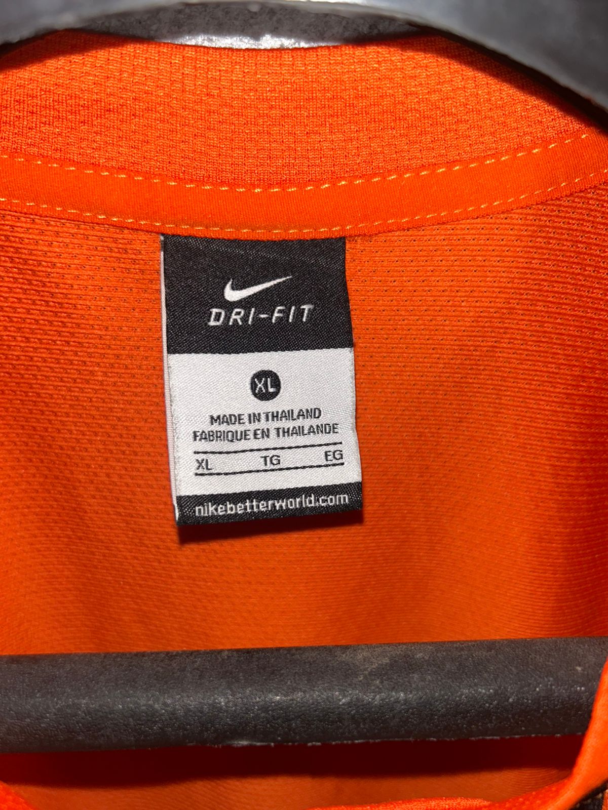 Nike Better World Orange/Black Tee - XL