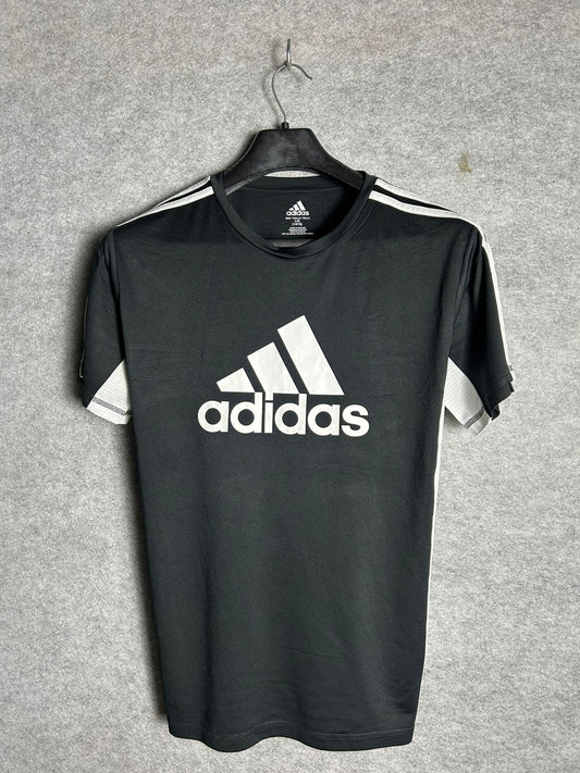 Adidas Black/White R-Tee - Large