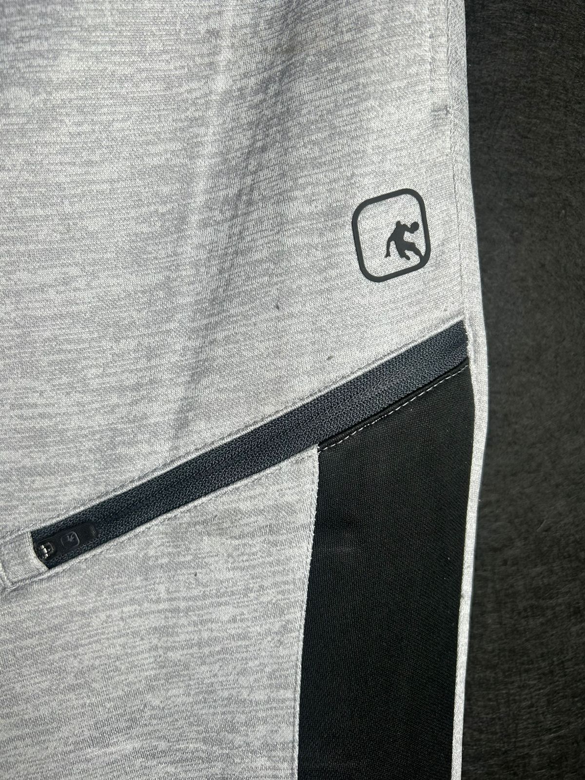AND 1 Gray & Black Trouser - Medium