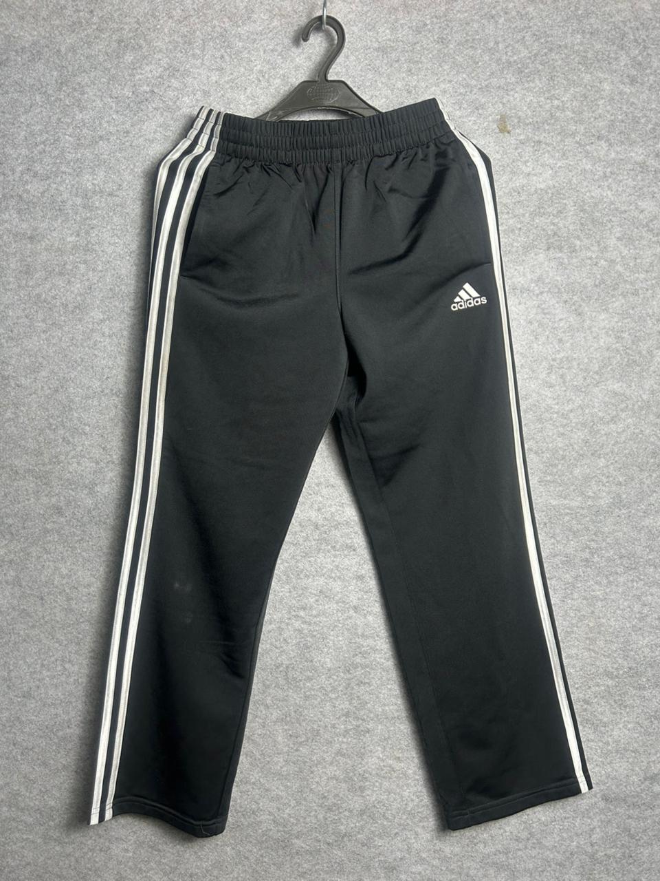 Adidas Black & White Strips Trouser - Medium