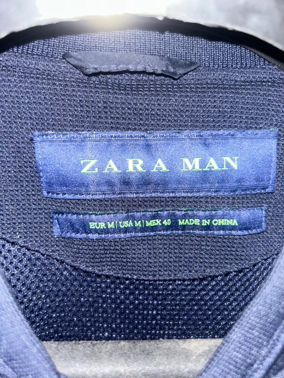 Zara Man Navy Blue Jacket - Medium