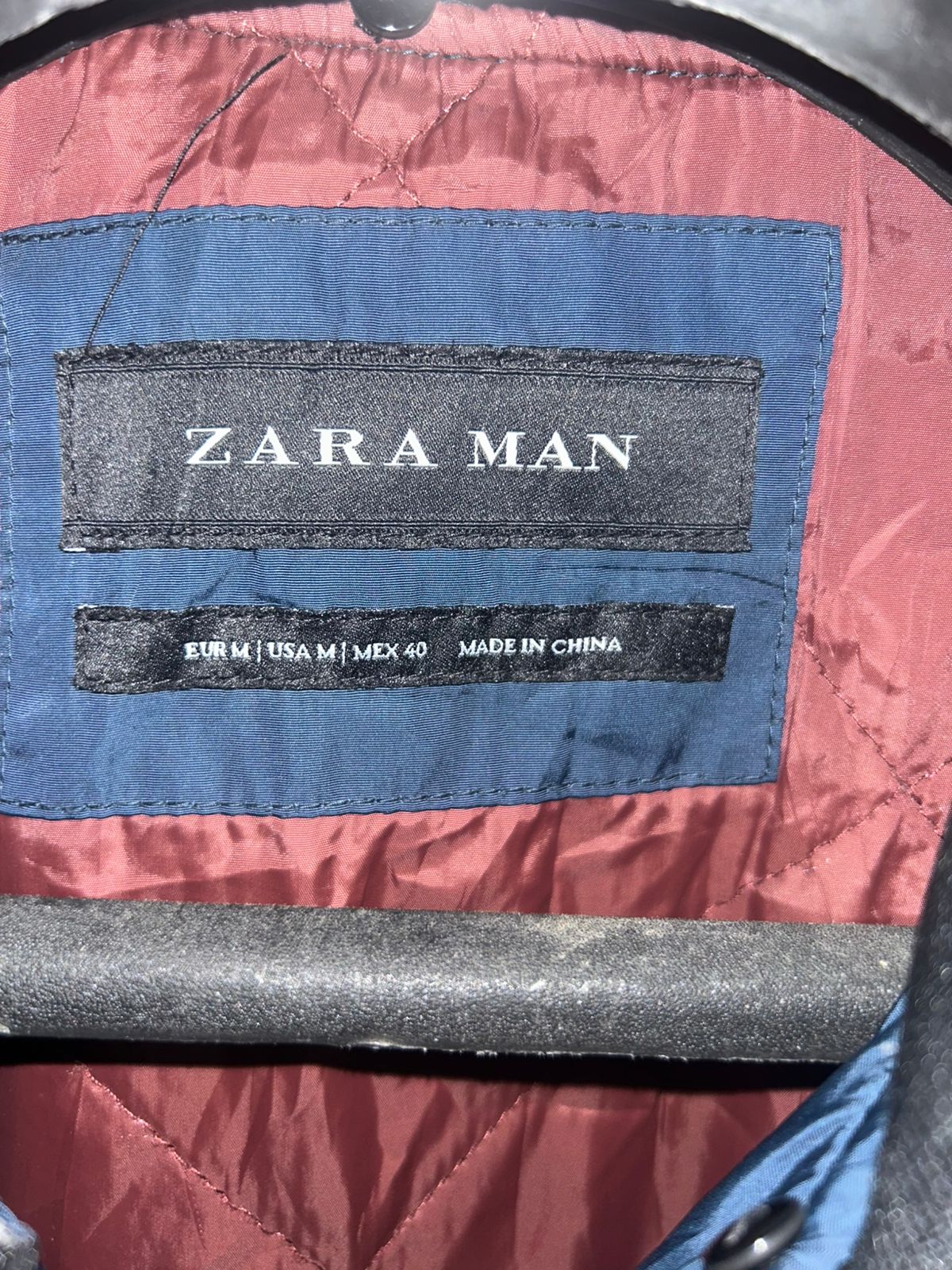Zara Man Navy Blue Jacket - Medium