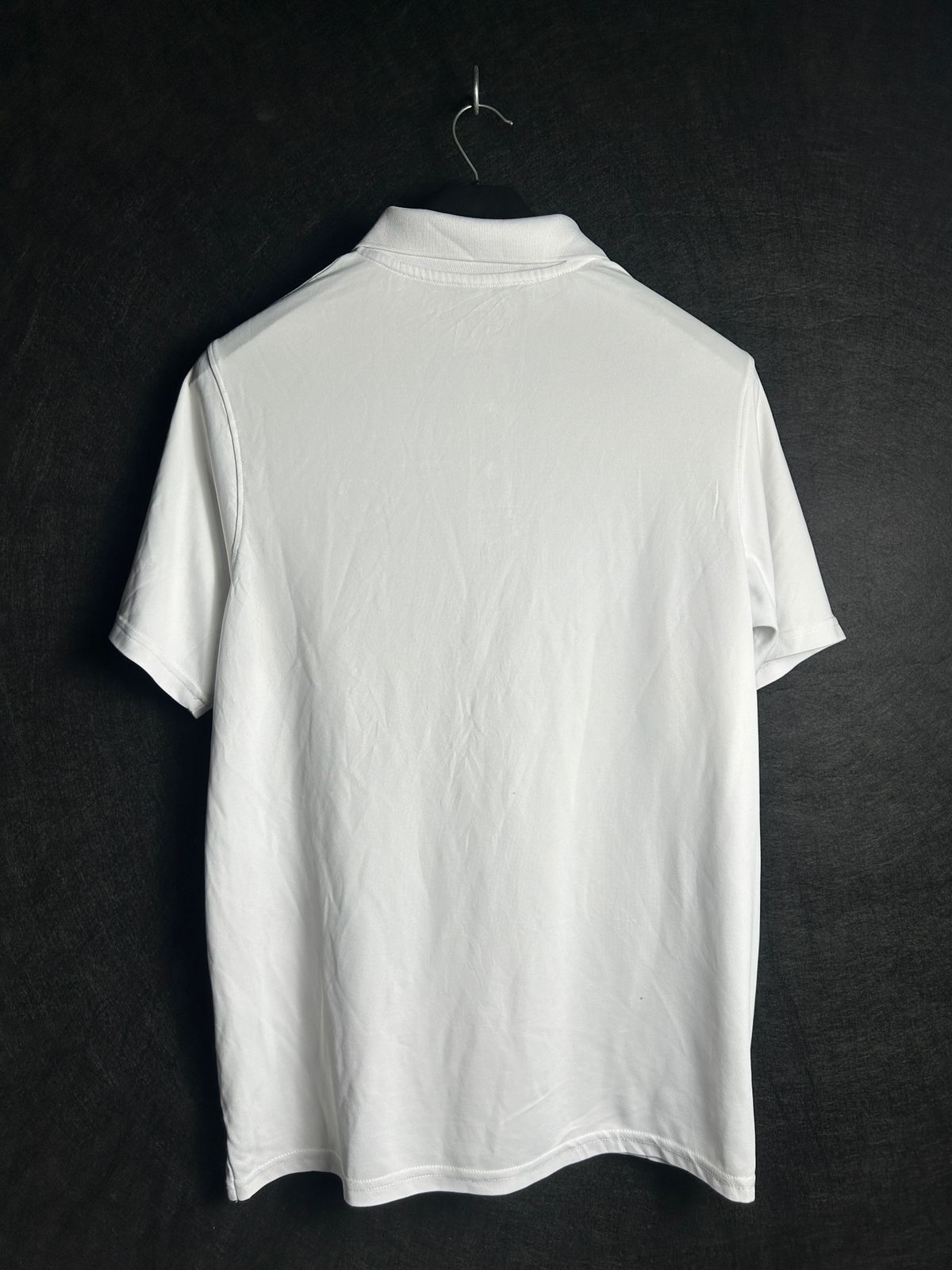 Russell White Polo - Medium