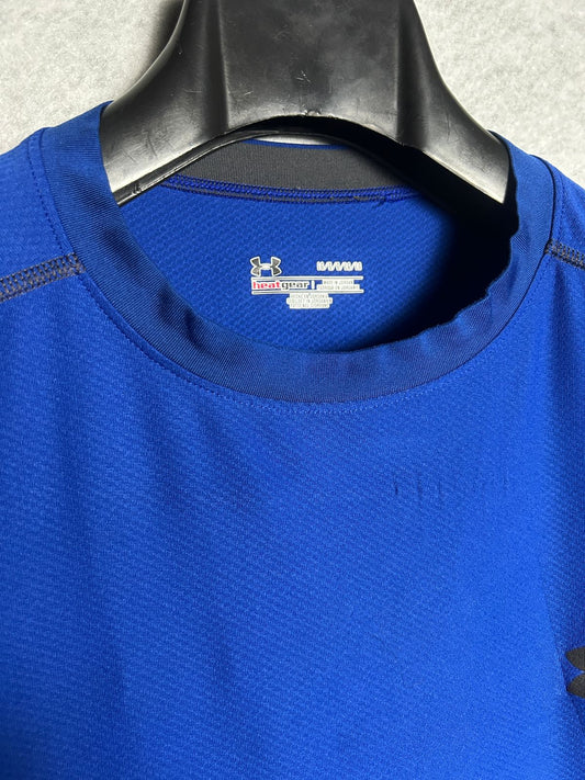 Under Armour HeatGear Blue Round Tee - L/G