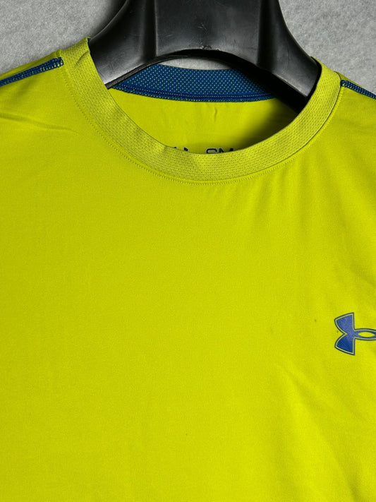 Under Armour Neon Fitted Round Neck - Small