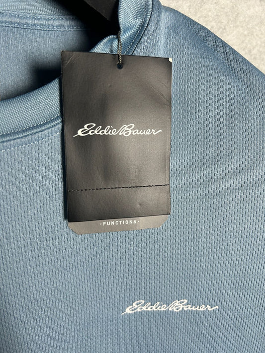 Eddie Bauer Ice Blue Round Tee - XL