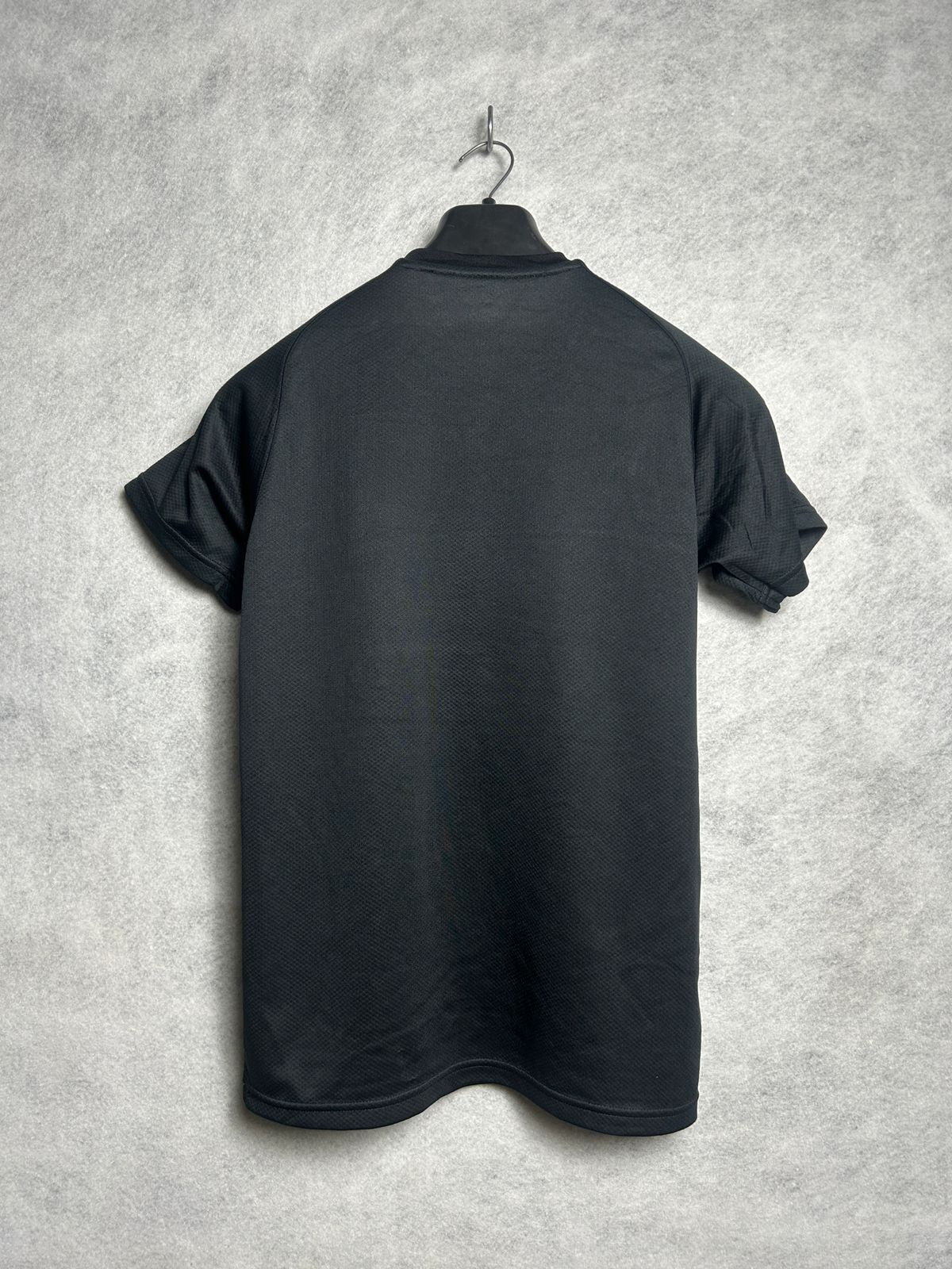 Asics Black Round Neck (Run4Life) - Medium