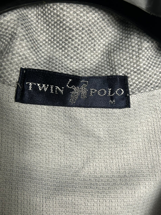 Twin Polo Gray Zipper - Medium