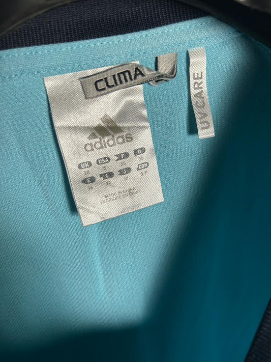 Adidas Clima Lite Ice Blue Round Neck - Medium