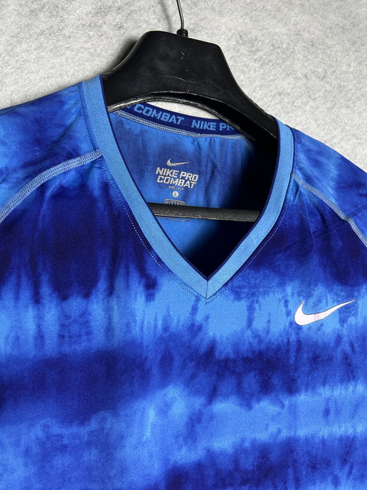 Nike Dri Fit Pro Combat V Neck - Large