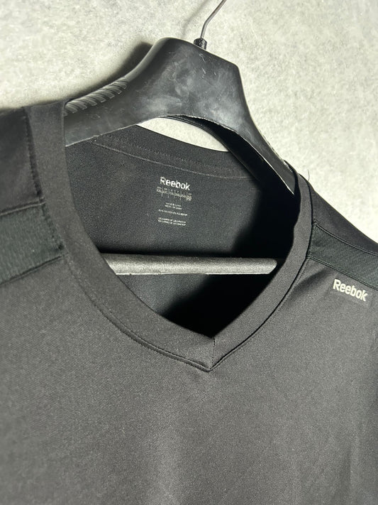 Reebok Black V Neck - XXL