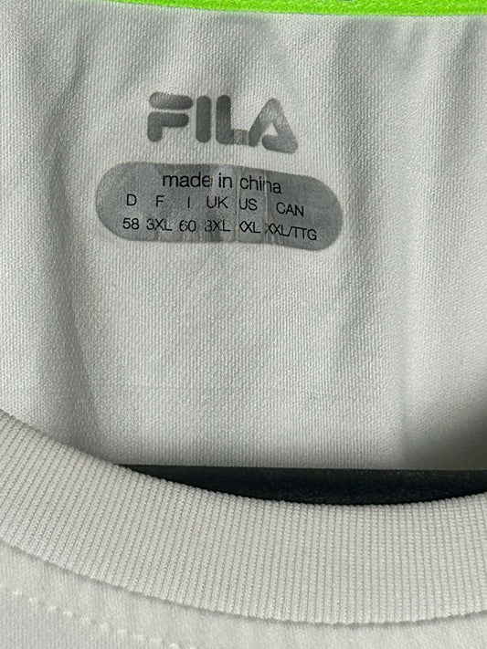 Fila White Round Neck - XXXL