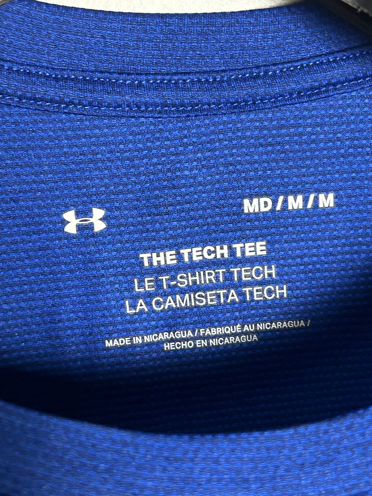 Under Armour The Tech Tee Blue - Medium