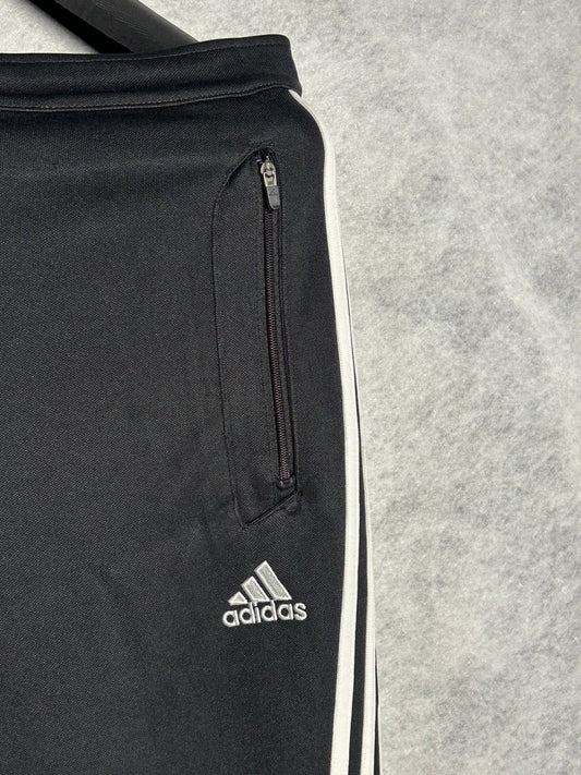 Adidas Black White Stripes Trouser - Large