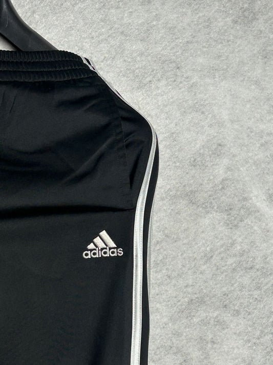 Adidas Black White Stripes Trouser - Large