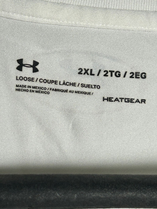 Under Armour Heat Gear White Loose - XXL