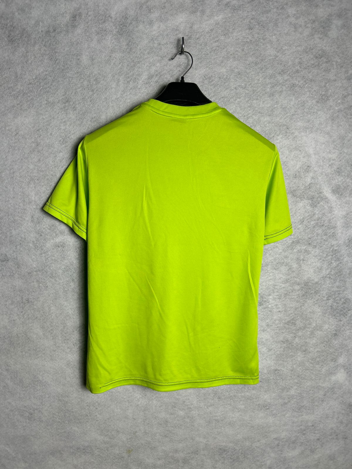 Adidas Neon Green Tee - Medium
