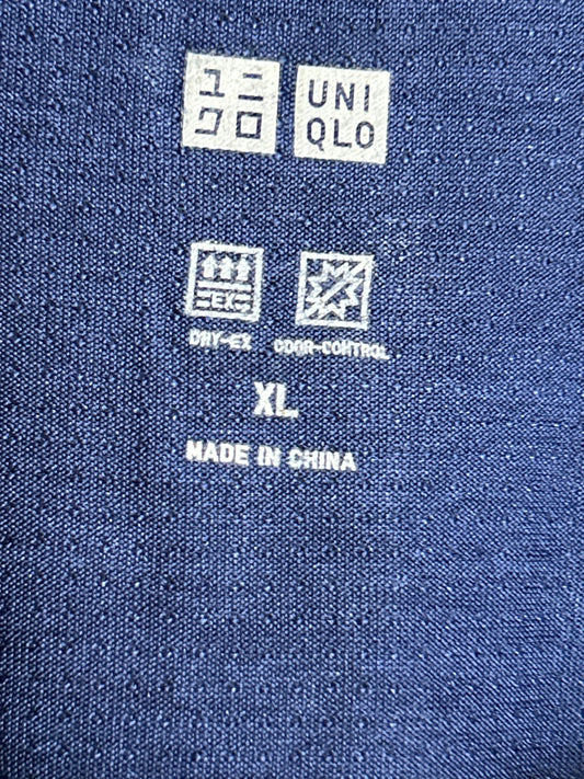 Uniqlo Blue Round Neck - XL