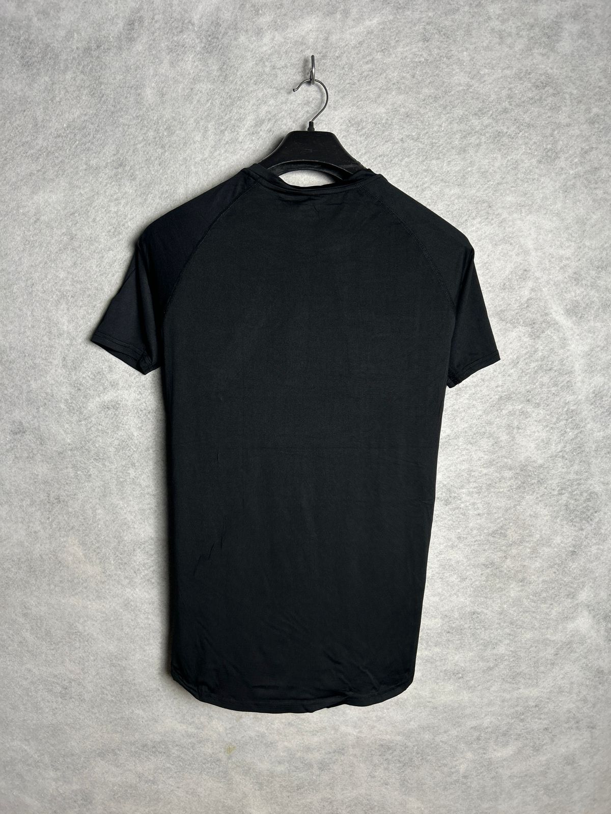 Champion Black Fit Round Neck - Small