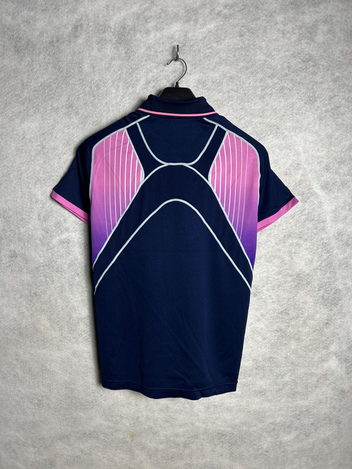 Butterfly Blue Polo - Large