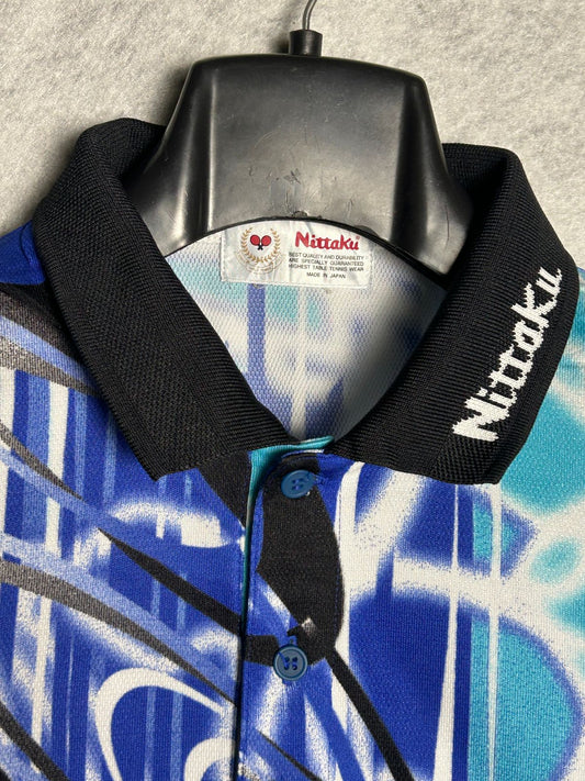 Nittaku Blue Polo - Medium