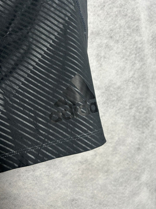 Adidas Gray & Black Short - Small