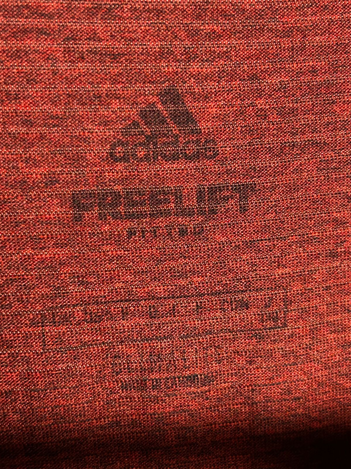 Adidas FreeLift Red Round Tee - Large